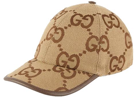 gucci canvas baseball hat